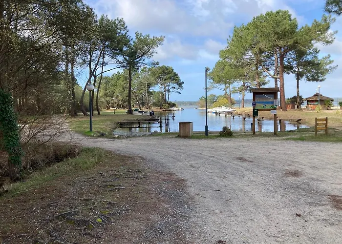 Camping 5* - Biscarosse Lac - Mobilhome 2 Chambres - 4 Personnes
